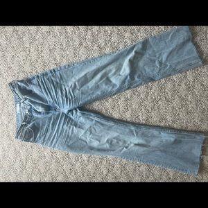 High rise wide leg Zara jeans